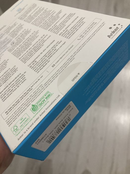 павербанк anker 20000 mAh 30w