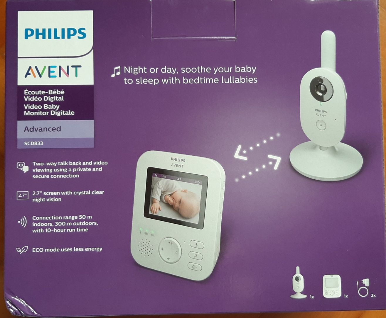 Vídeo Monitor Phillips Avent