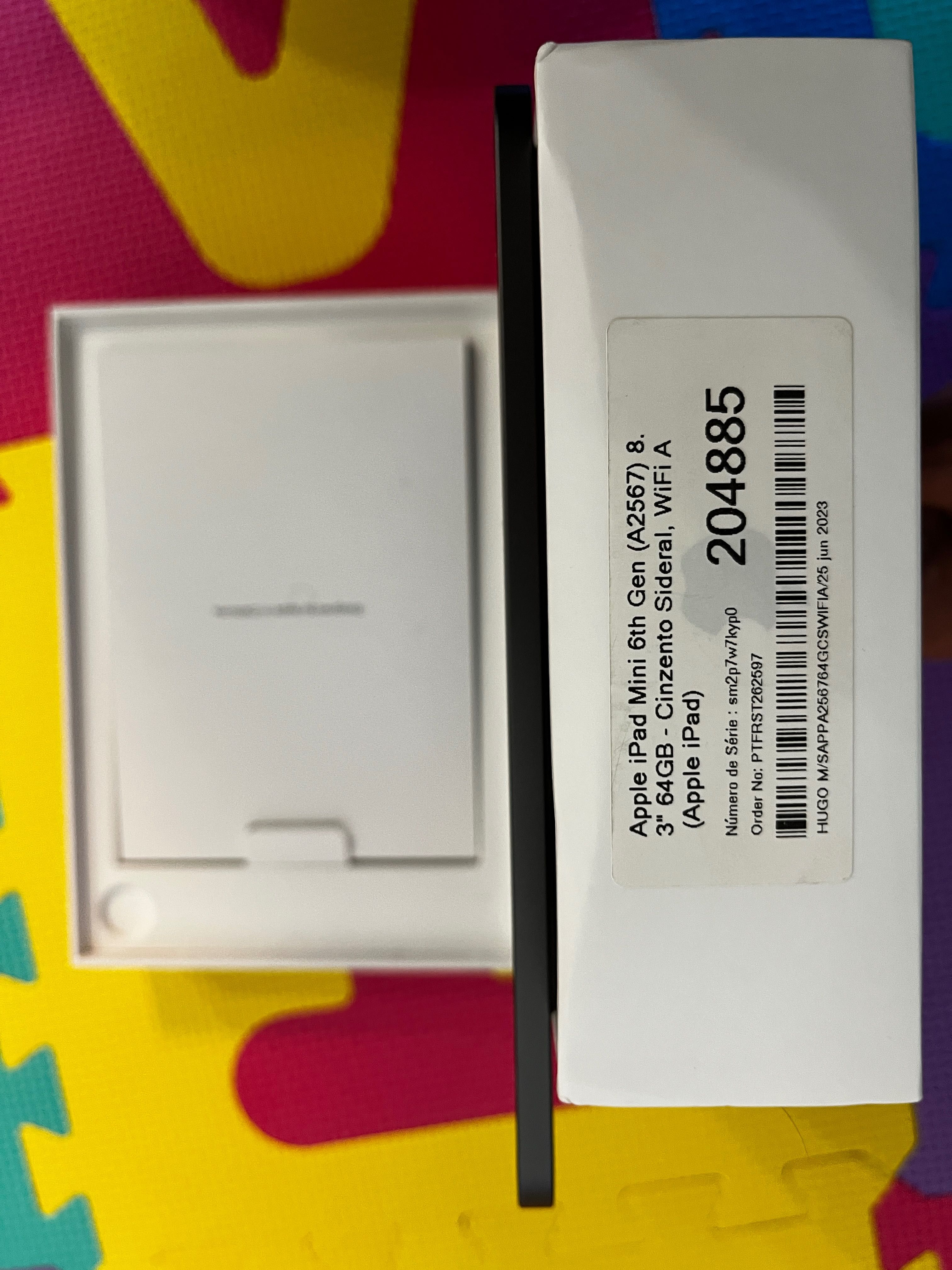 Impecável iPad Mini 6 WiFi Space Grey Cinzento 64gb