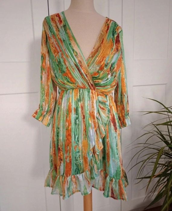 Sukienka w stylu Boho r.M letnia wakacyjna