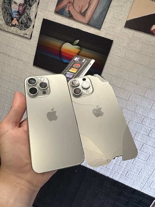 Продам кришку корпус ремонт apple iPhone 15 Pro Max Natural Titanium