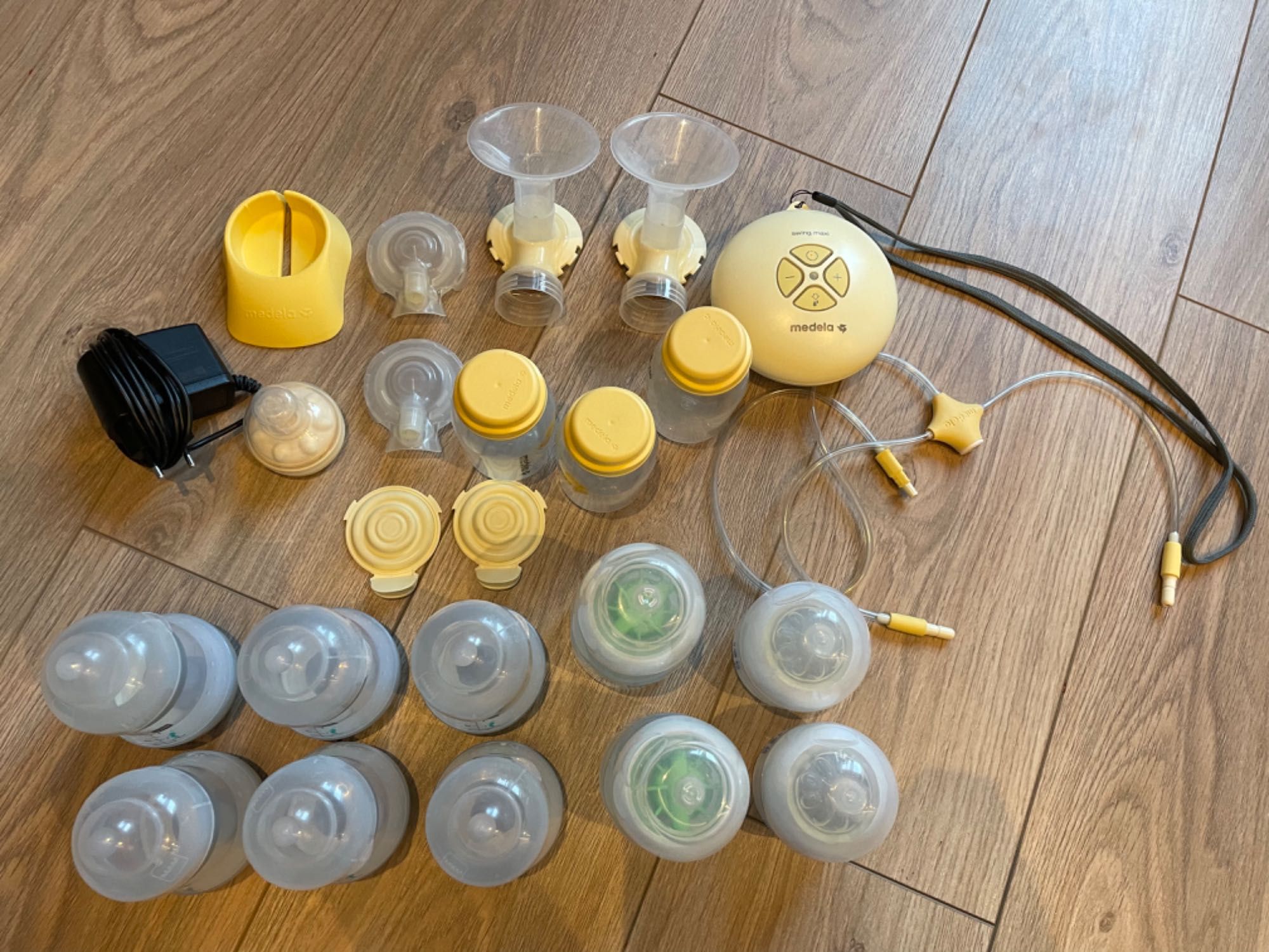Laktator podwójny medela maxi swing