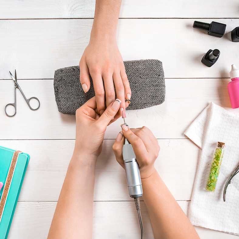 Nowoczesna Frezarka Pedicure 60W - Regulacja prędkości i łatwa obsługa