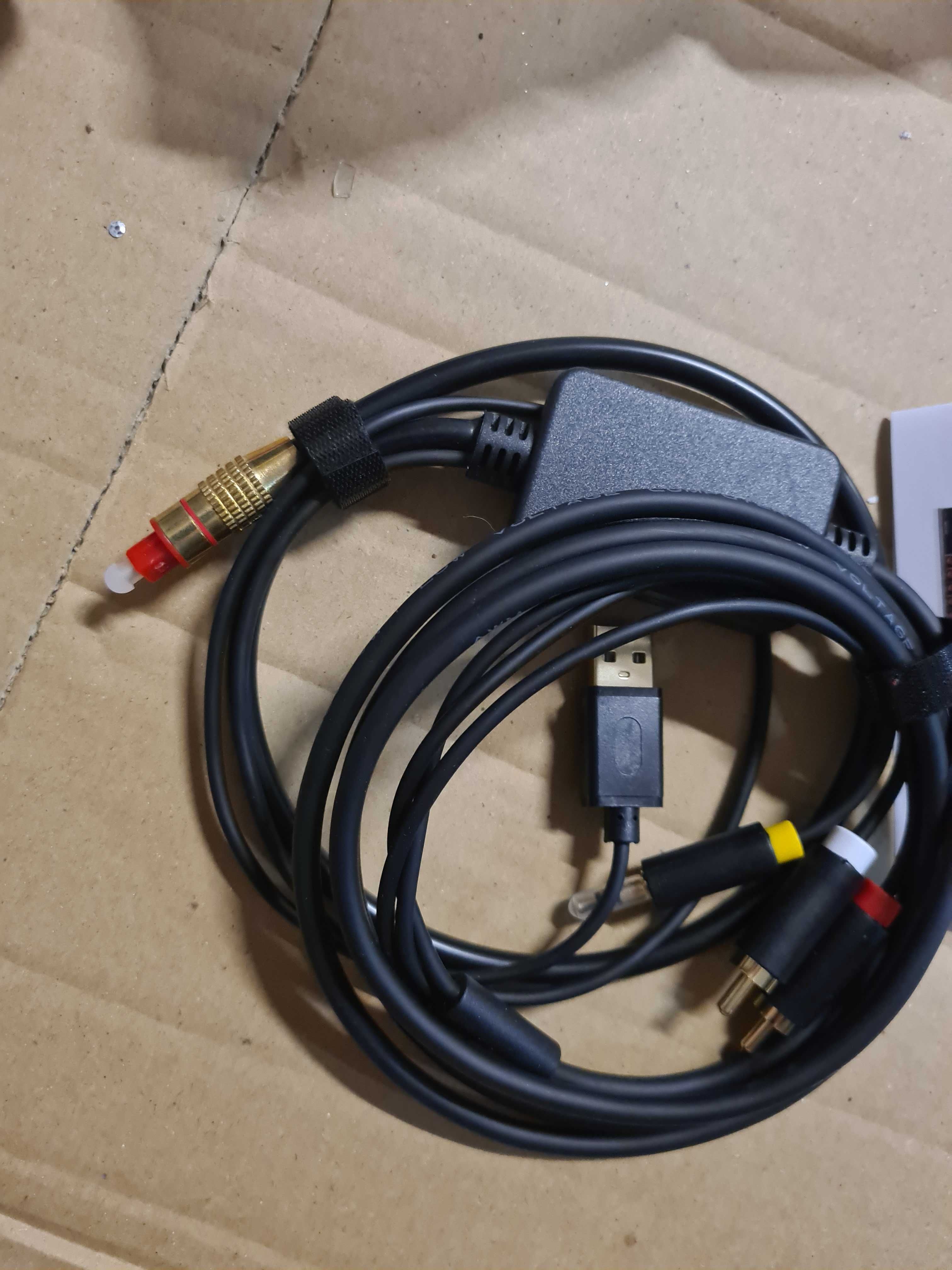 RCA Audio wideo chinch, jack, usb ps4, router, dvd głosniki PC, kino