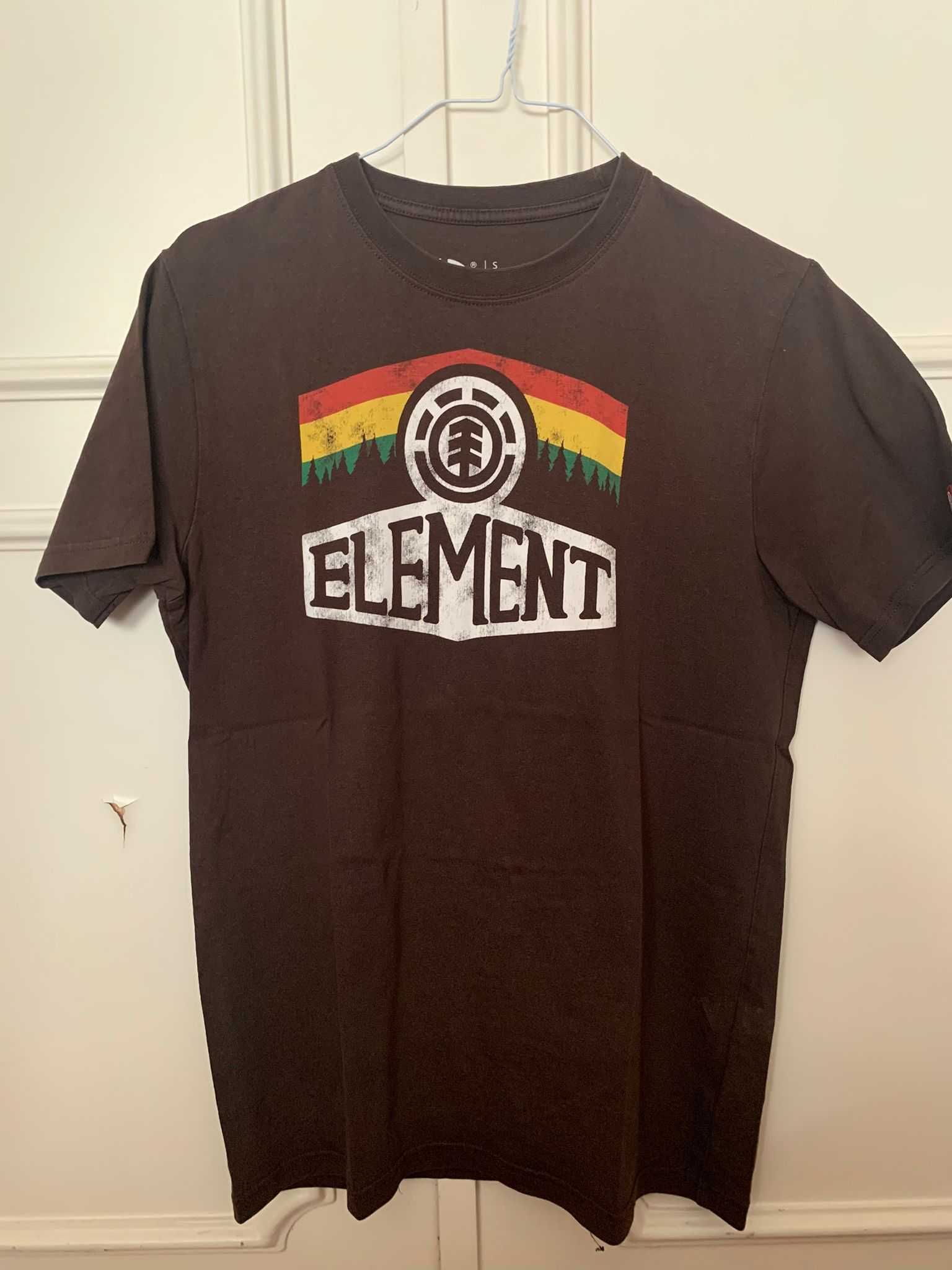 3x T-shirts Billabong + Quiksilver + Element - S
