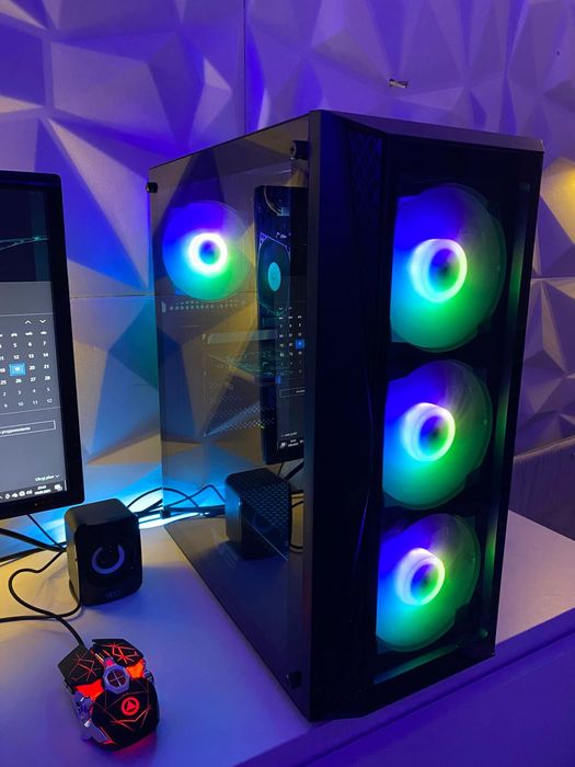 Komputer do gier cały zestaw gamingowy I5 GTX1050 8gb 120ssd 1000hdd