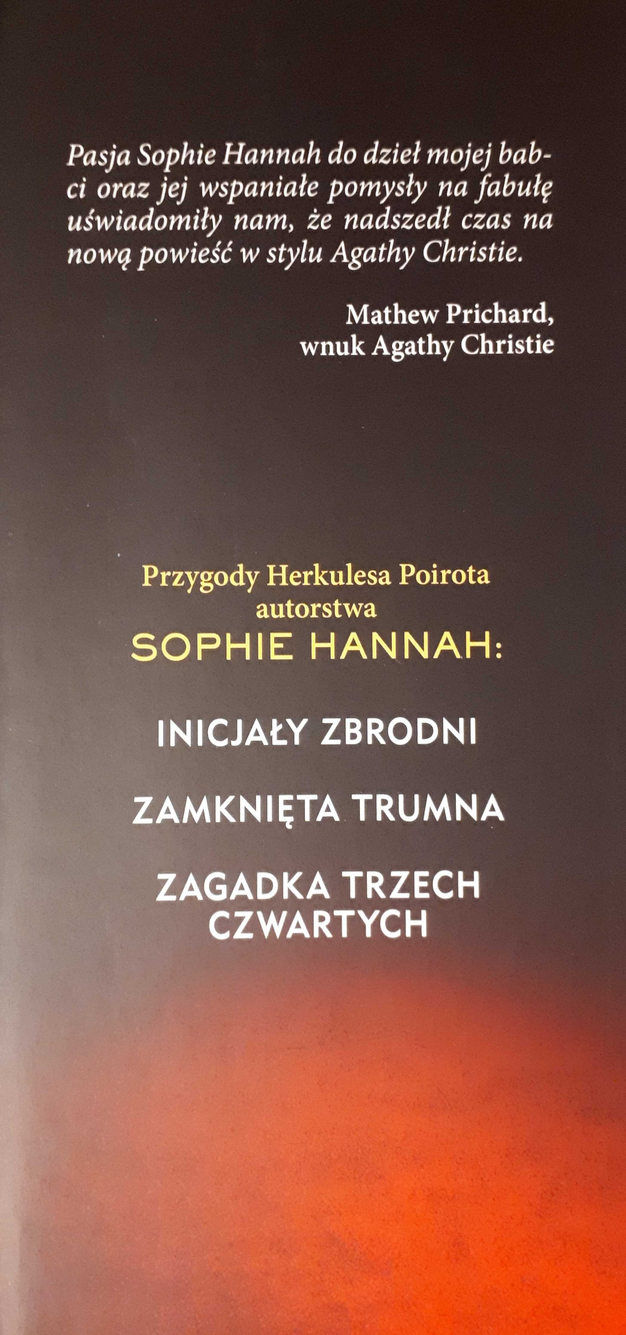 "Zamknięta trumna" Agatha Christie, Sophie Hannah, kryminał