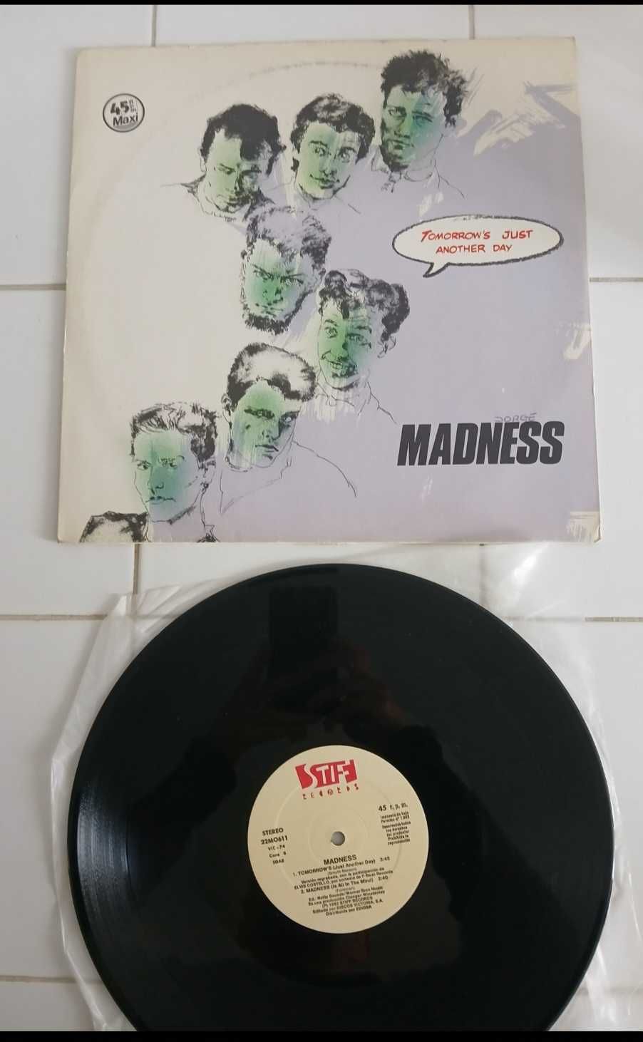 Madness - Tomorrow's Just Another Day 12"