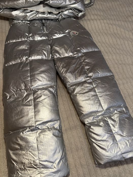 Комбінезон від moncler, зимовий комплект, монклер