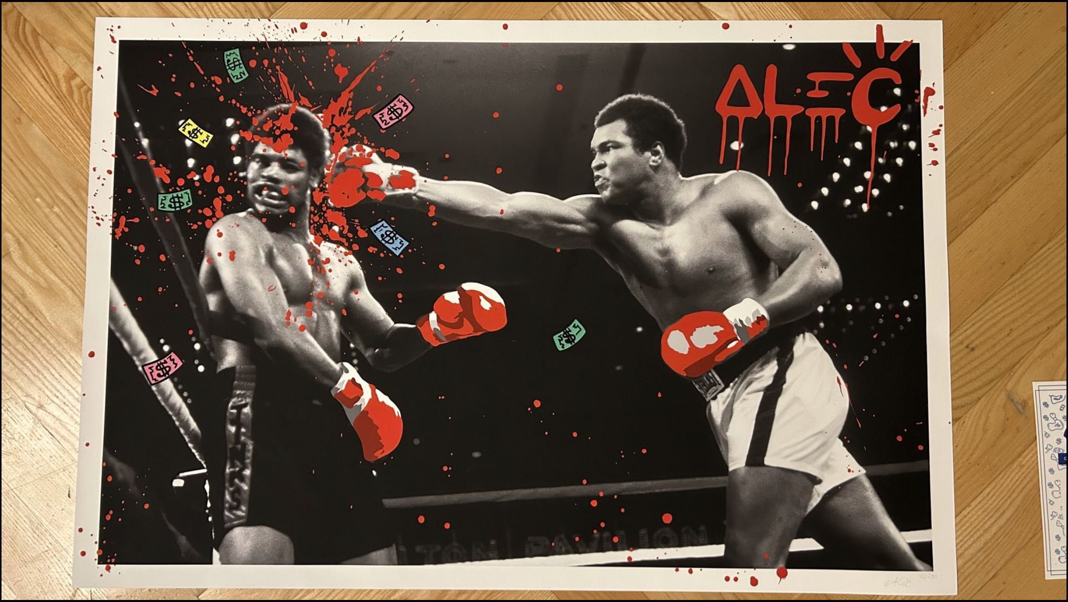 Serigrafia - Alec Monopoly - The Greatest of all Time #4 Mohammad Ali