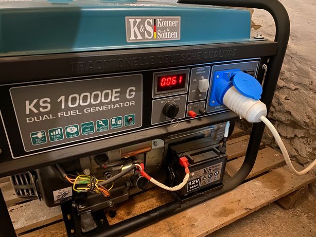 Газобензиновий генератор Könner & Söhnen KS10000E G