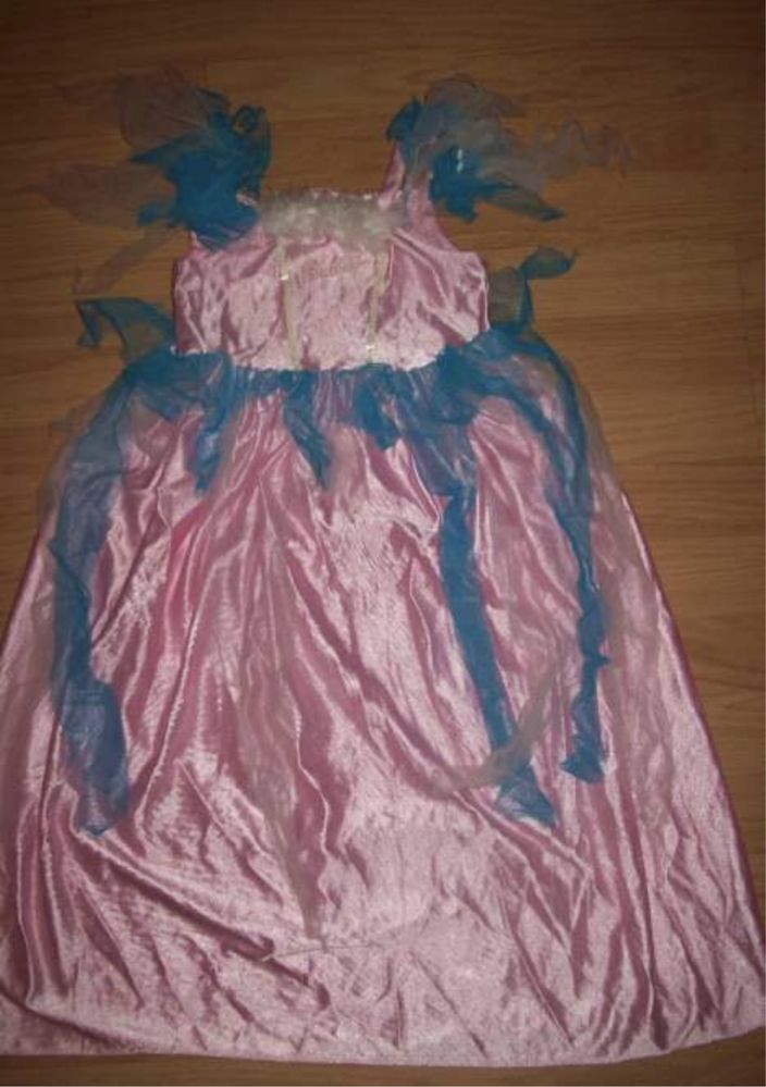 Sukienka suknia strój przebranie na bal BARBIE 3-5 lat