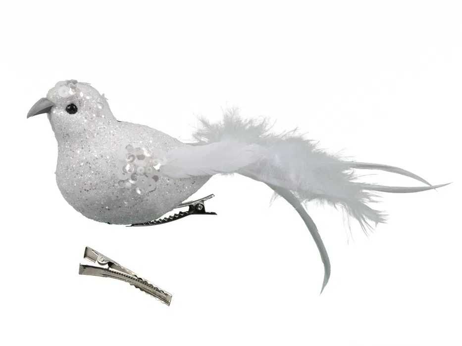 dekoracyjne ptaszki na klipsie 12 sztuk