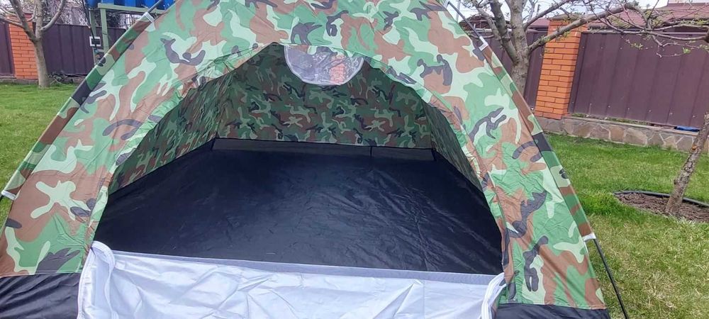 ‼️ Намет для туризму рибалки. Палатка военная-  ручная, автоматическая