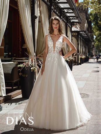 Весільна сукня А-силует, неймовірно гарна і витончена
