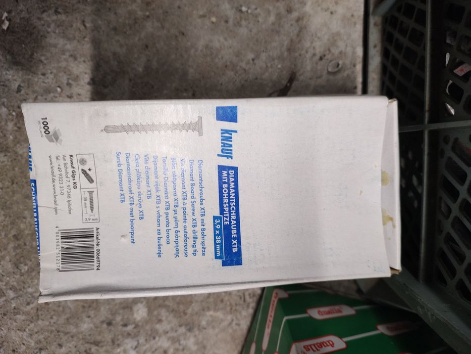 Wkręty Knauf 33/38 mm do płyt osb gk drewna
