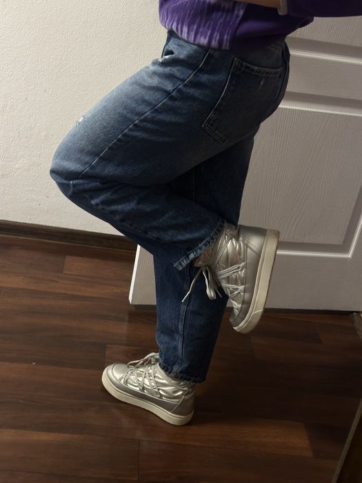 Теплі зимові черевики, дутики