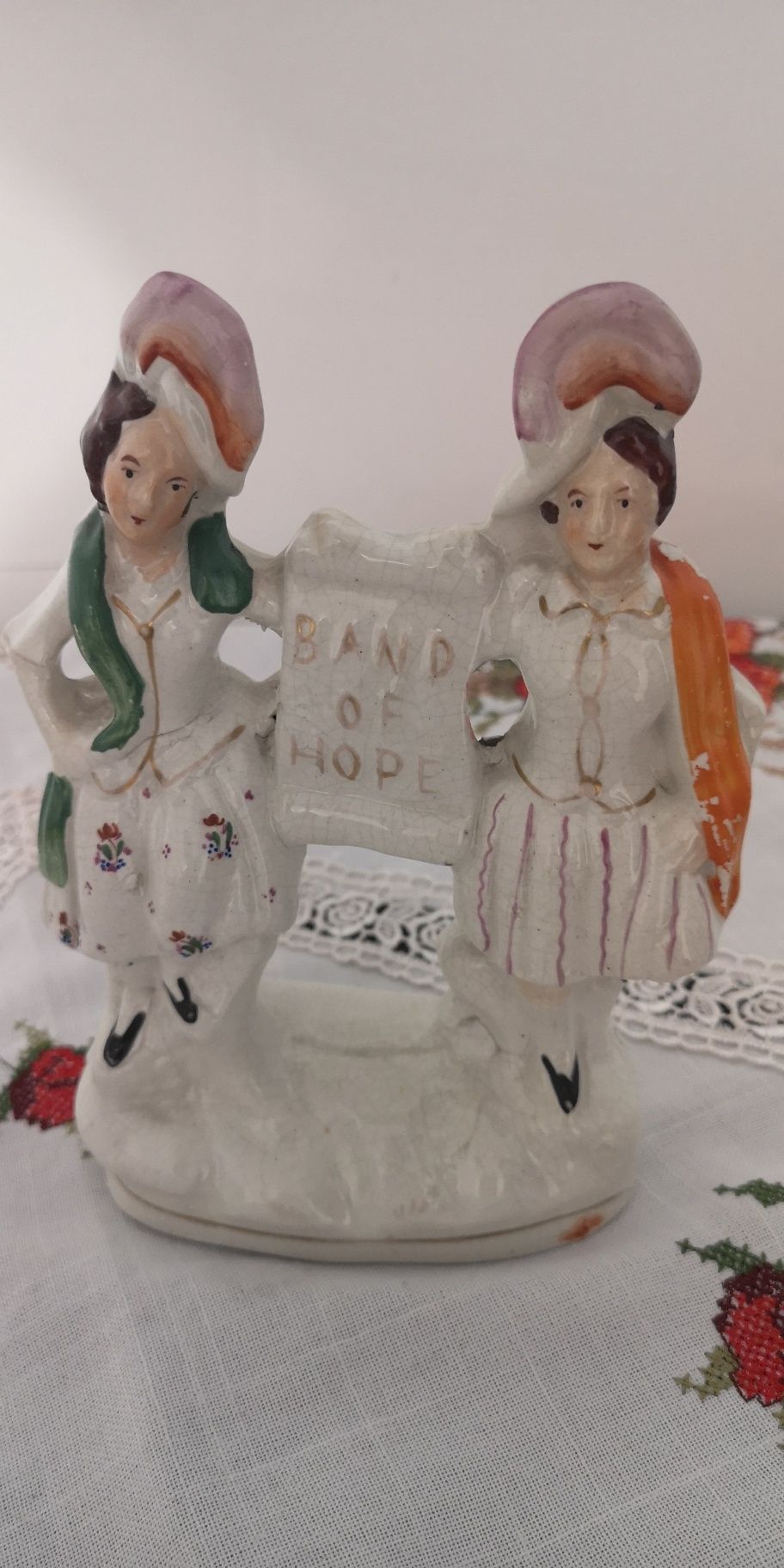 Band of hope Staffordshire Figures