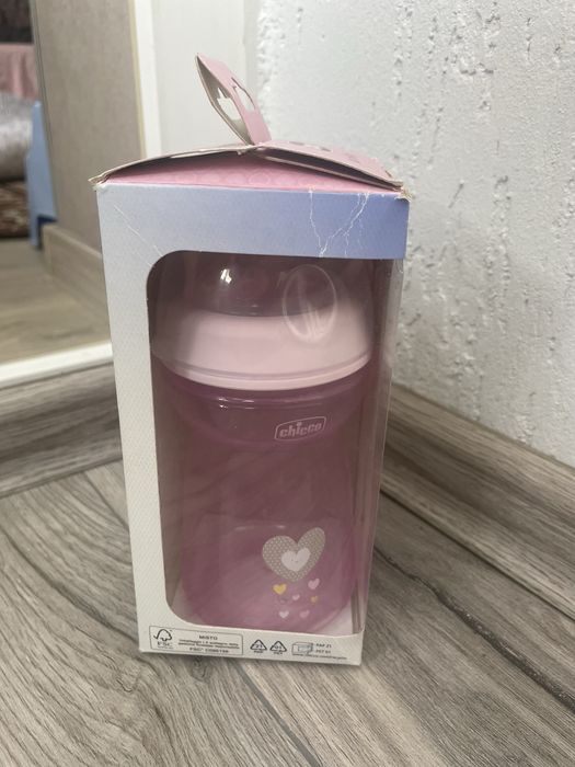 Бутилочка пляшечка для годування 6м+ Chicco