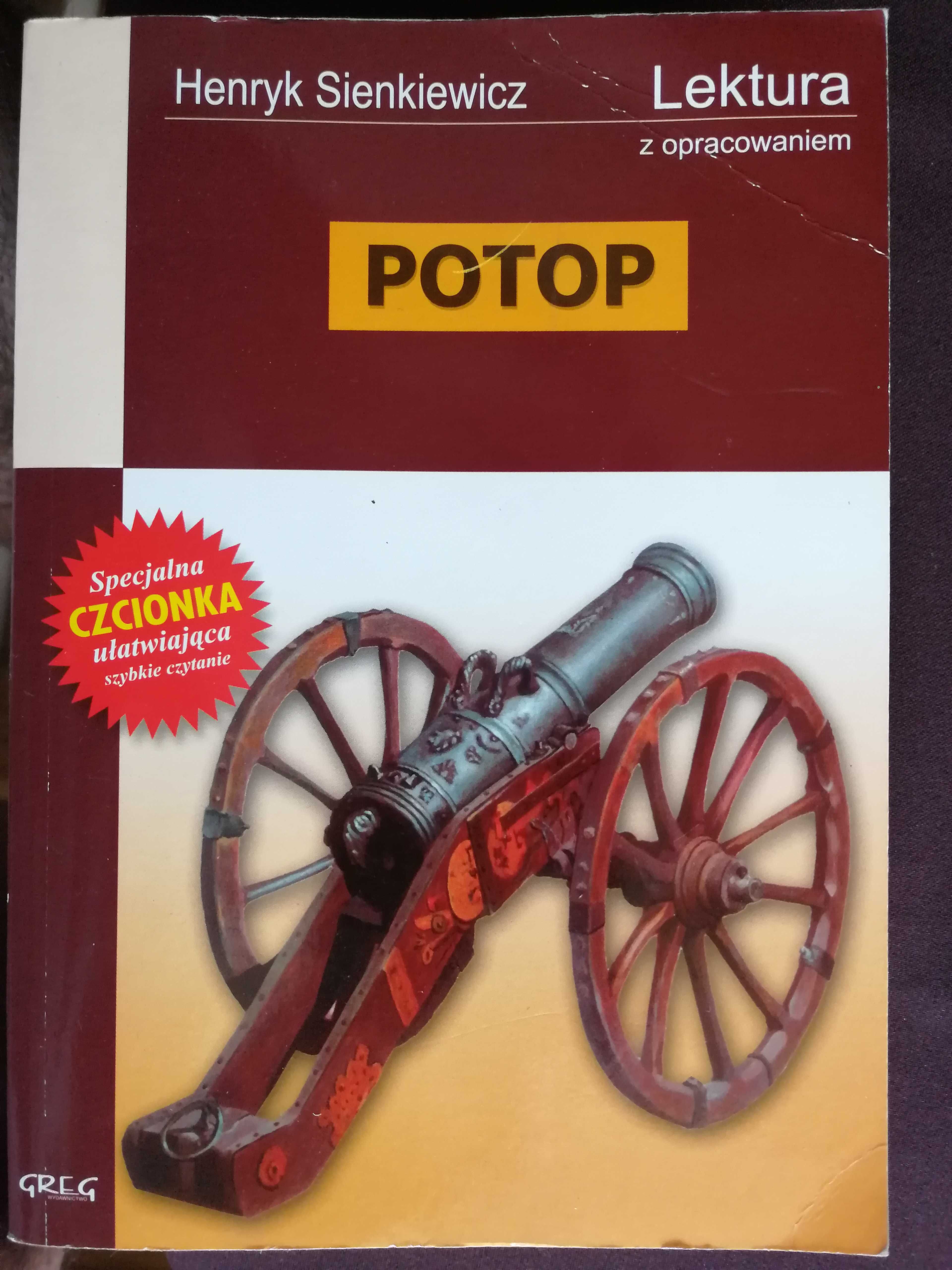 Potop (lektura z opracowaniem)