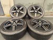 Czarne alufelgi ATS EMOTION 17 cali 5x112, MINI VW Audi Skoda Mercedes