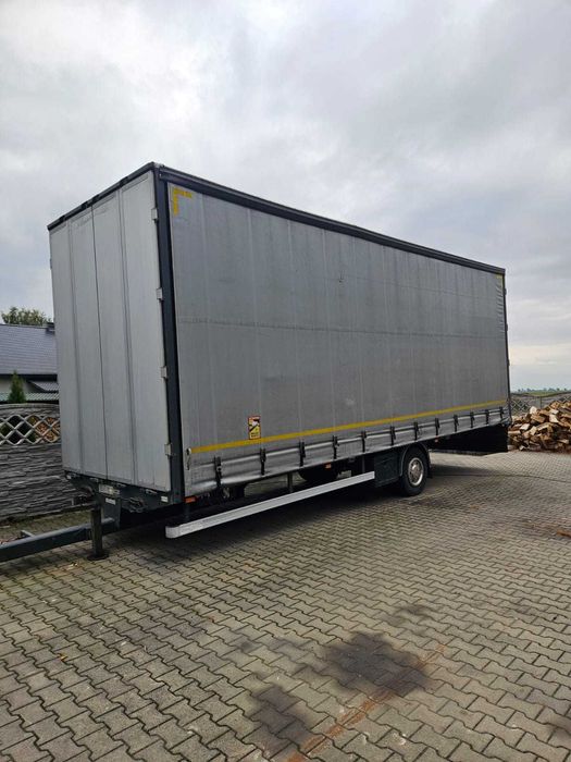 Przyczepa ciężarowa tandem konar 820cm