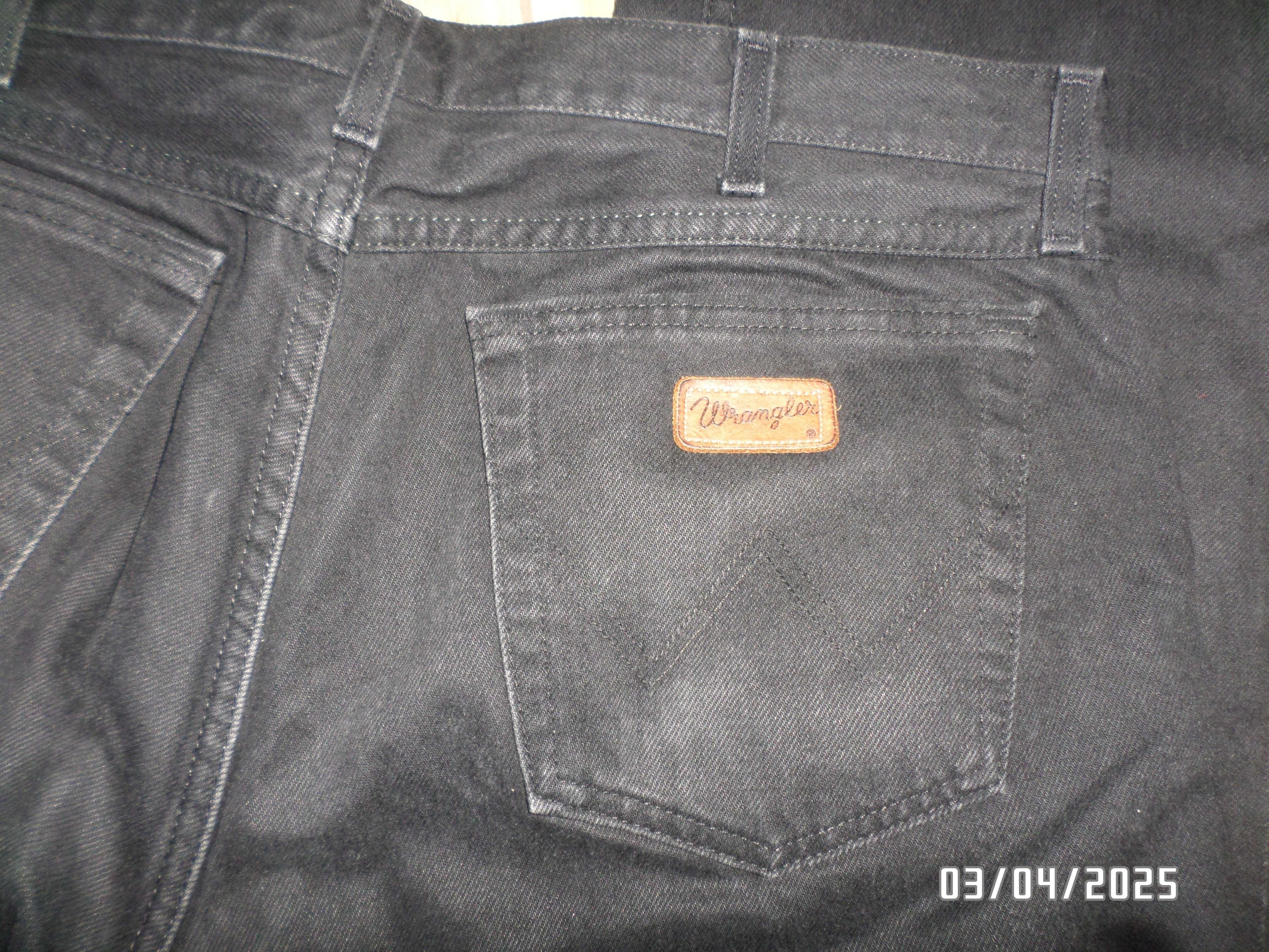 firmowe spodnie jeans męskie WRANGLER-XL-35/32