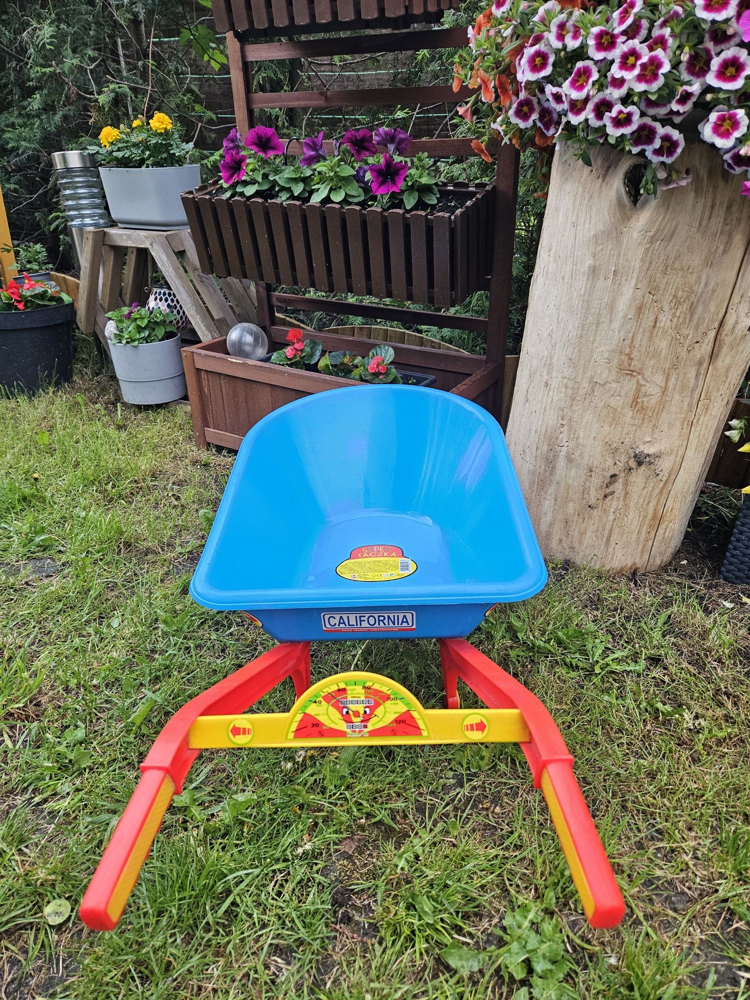 Super Taczka plastikowa dla dzieci