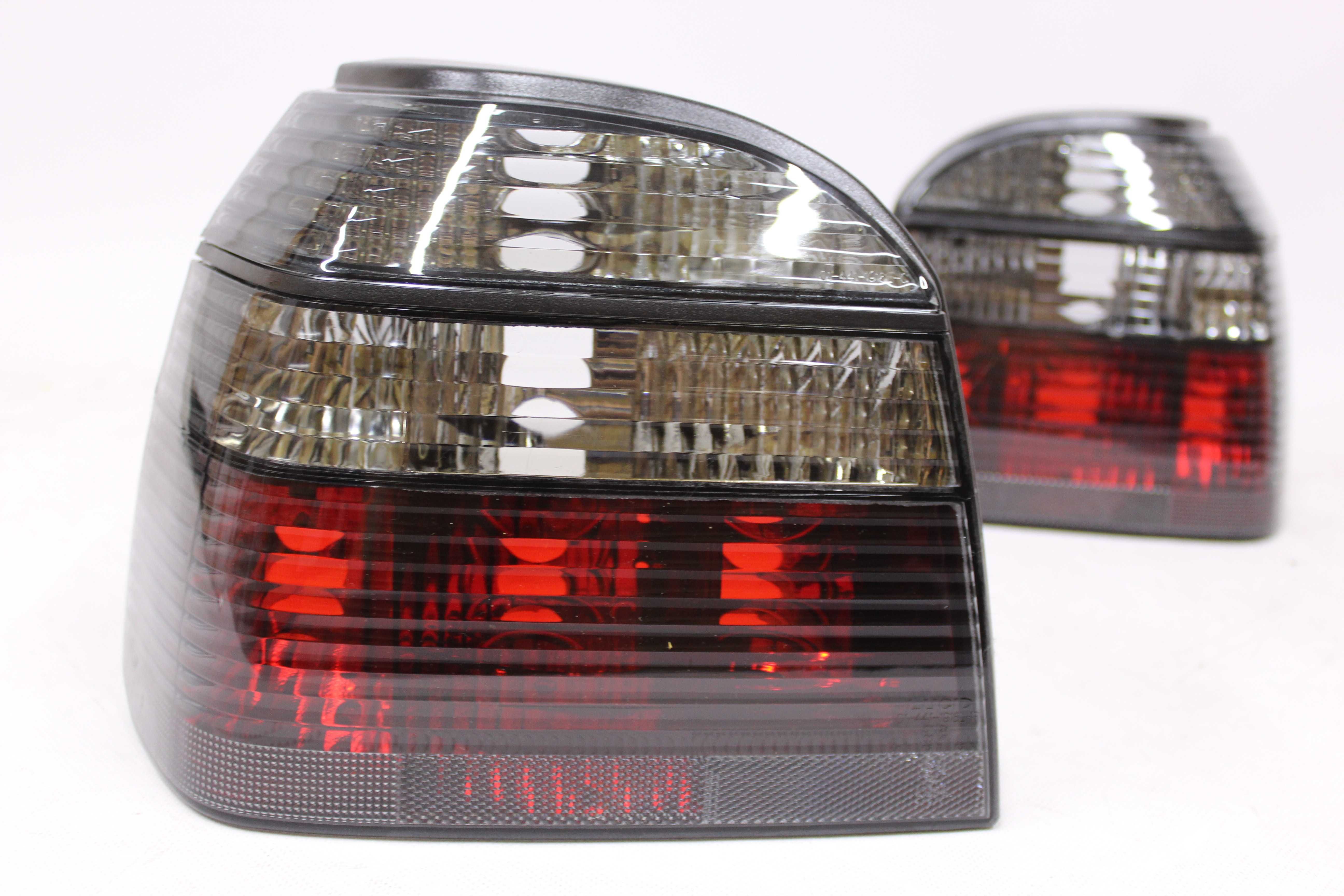 Lampy światła tył tylne VW Golf 3 92-97 TUNING Czarne SMOKE BLACK NOWE