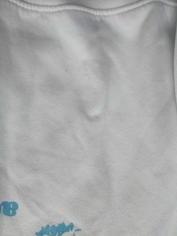 biała bluza admor new utopia unisex vintage y2k body oversize  L