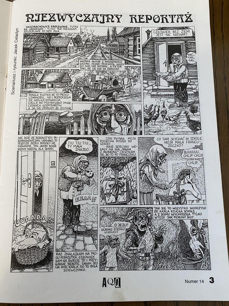 Unikat! Magazyn komiksów AQQ 1997 nr 14 ( 2/1997 )