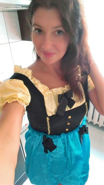 Strój karnawałowy , pokojówka , roz.  L