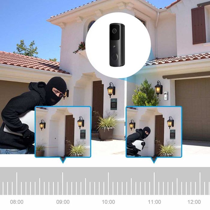 Wideodomofon Wifi Domofon Kamera Full Hd Tuya Smart