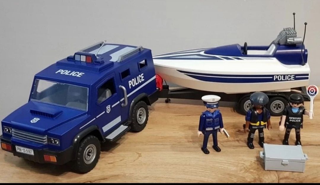 Playmobil 5187 Policja wodna i lądowa