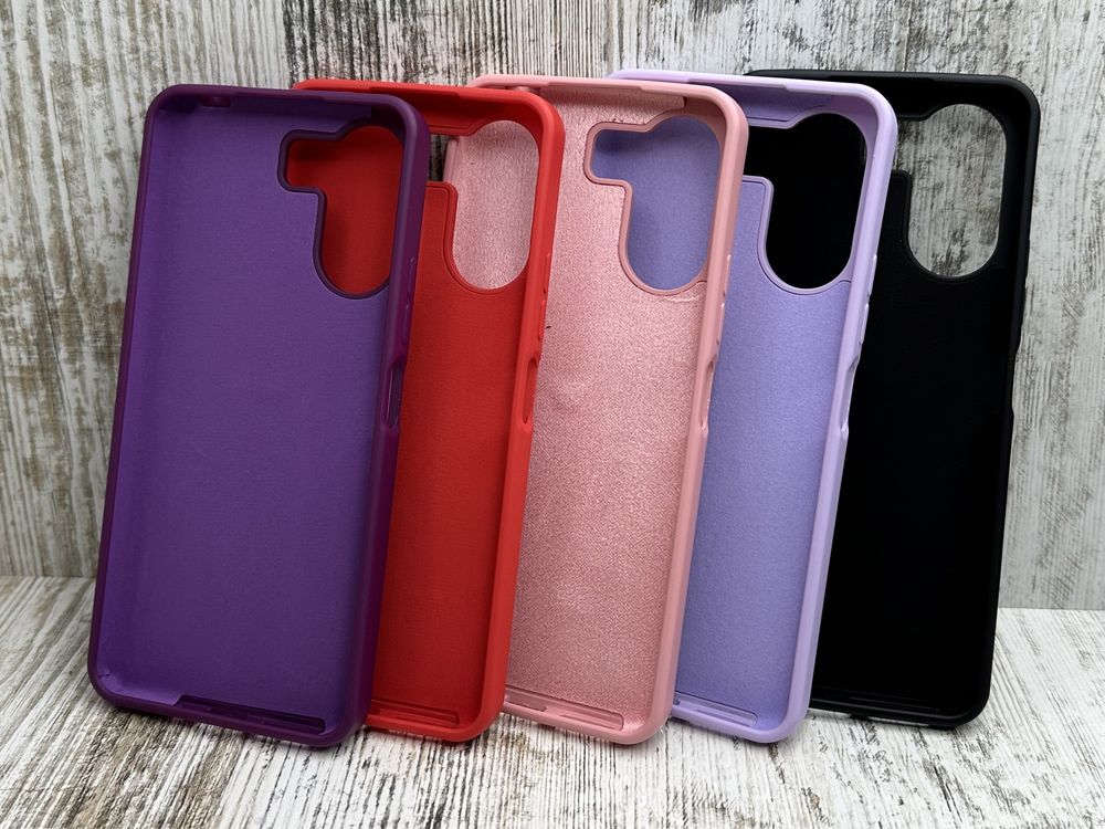 Чехол Silicone Case Mi на Xiaomi Redmi 13C/ Poco C65. Микрофибра