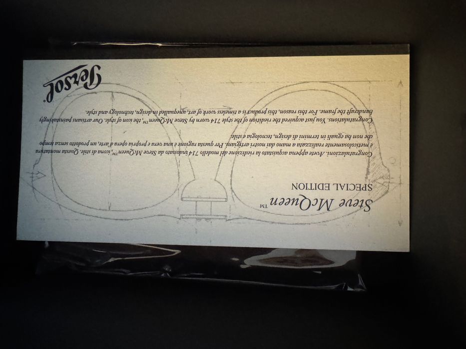 Oculos Persol Modelo 714SM - Steve McQueen - Exclusive