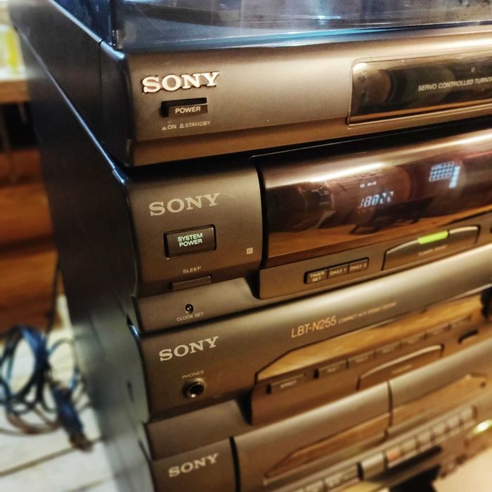 clássico hifi dos anos 90 sony lbt-n255