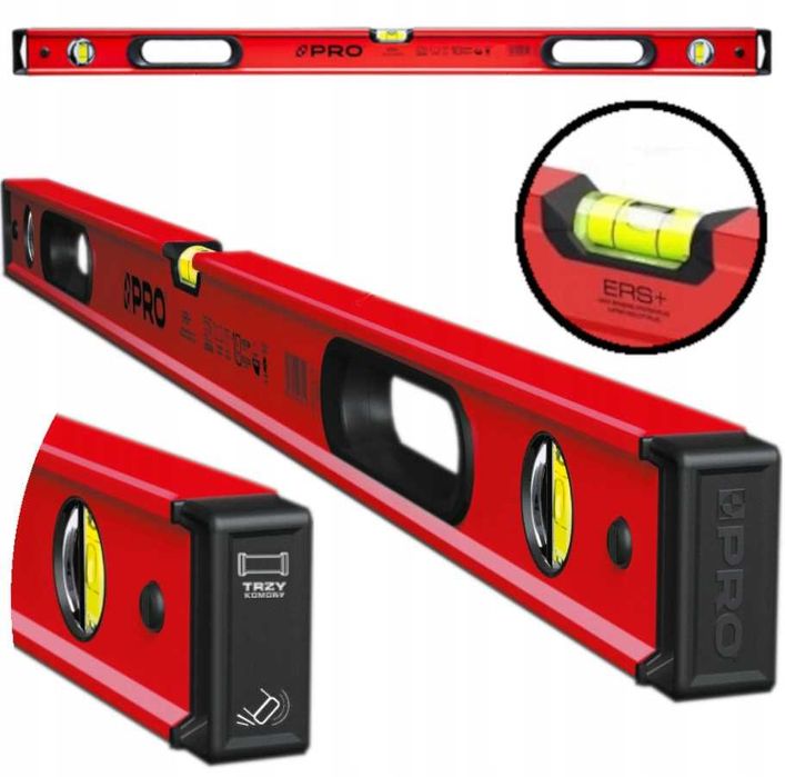 Poziomica Pro900 Heavy Duty 100cm - Wysoka Precyzja i Wytrzymałość