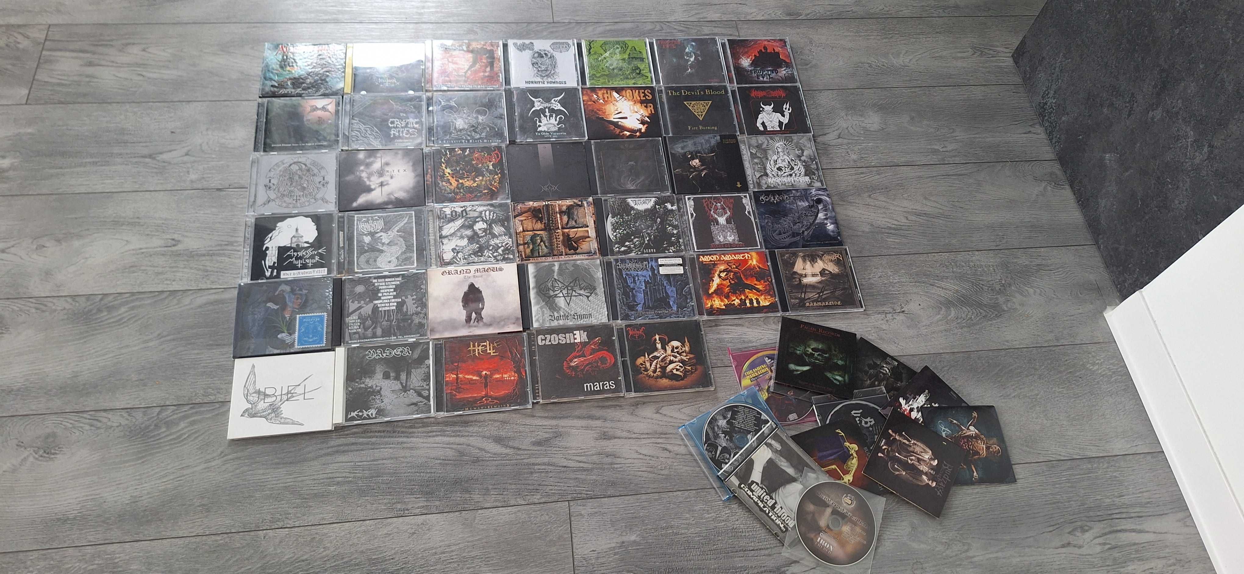 Zestaw płyt CD black death metal