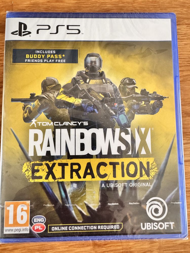 Rainbowsix Extraction nowa w folii na PS5