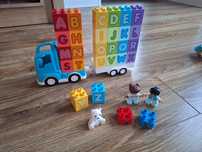 Ciężarówka z alfabetem Lego duplo