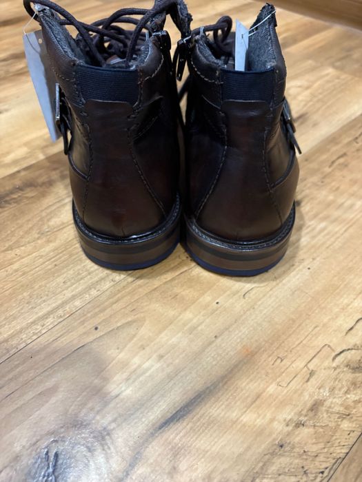 Ботинки-туфли Бугатти Bugatti Кожа