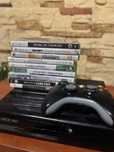 Xbox 360 +zestaw gier+pad