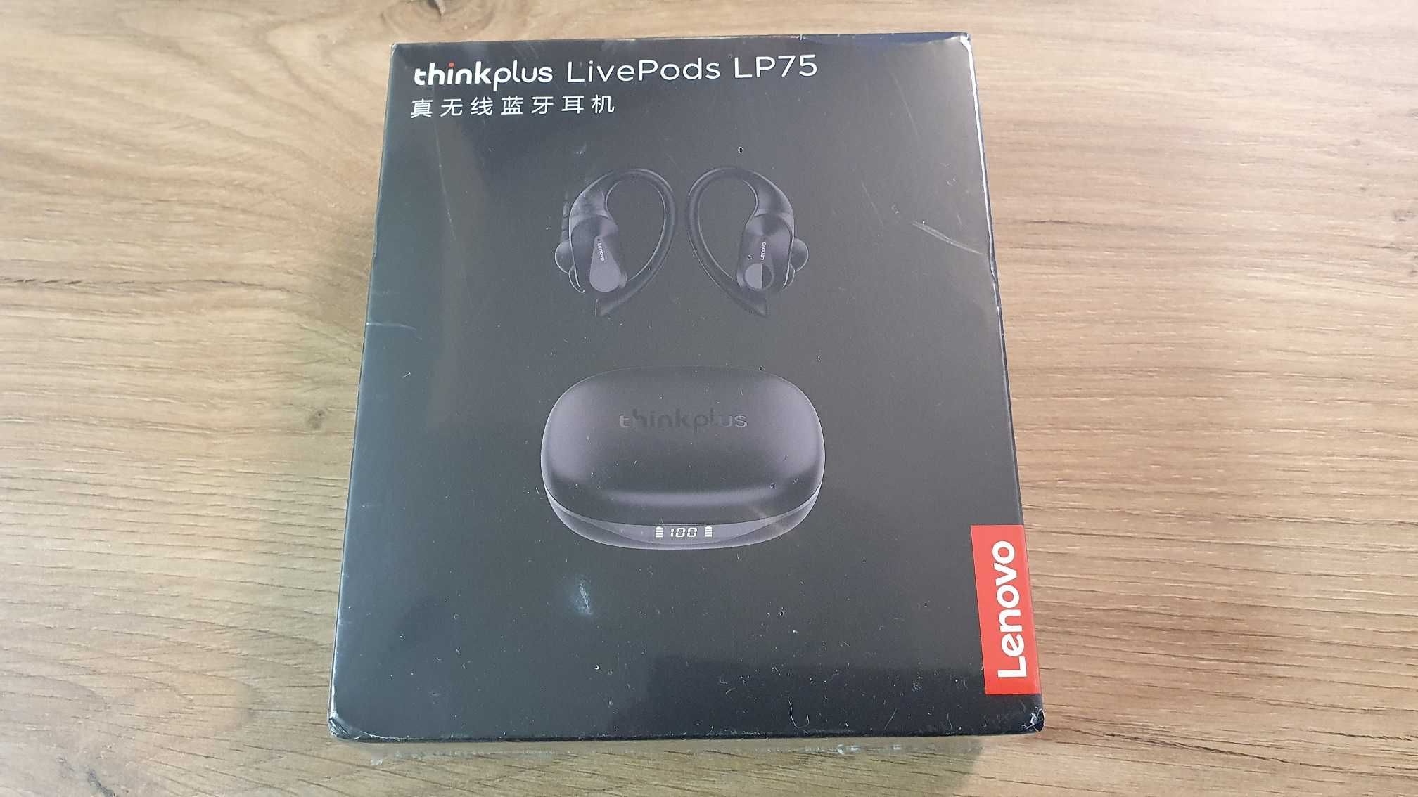 LENOVO LP75 thinkplus słuchawki bluetooth sportowe