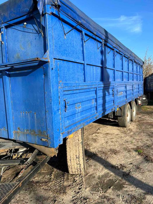 ПРОДАМ ПРИЦЕП! Зерновоз-бортовий, в гарному стані.