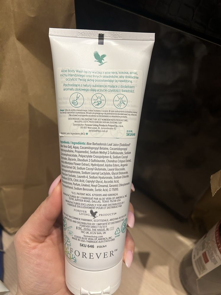 Aloe body wash Forever
