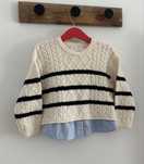Sweter kremowy ZARA 98