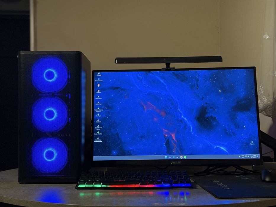 Zestaw gamingowy Ryzen 5 5600/RTX 4060/32gb RAM/Monitor+peryferia!