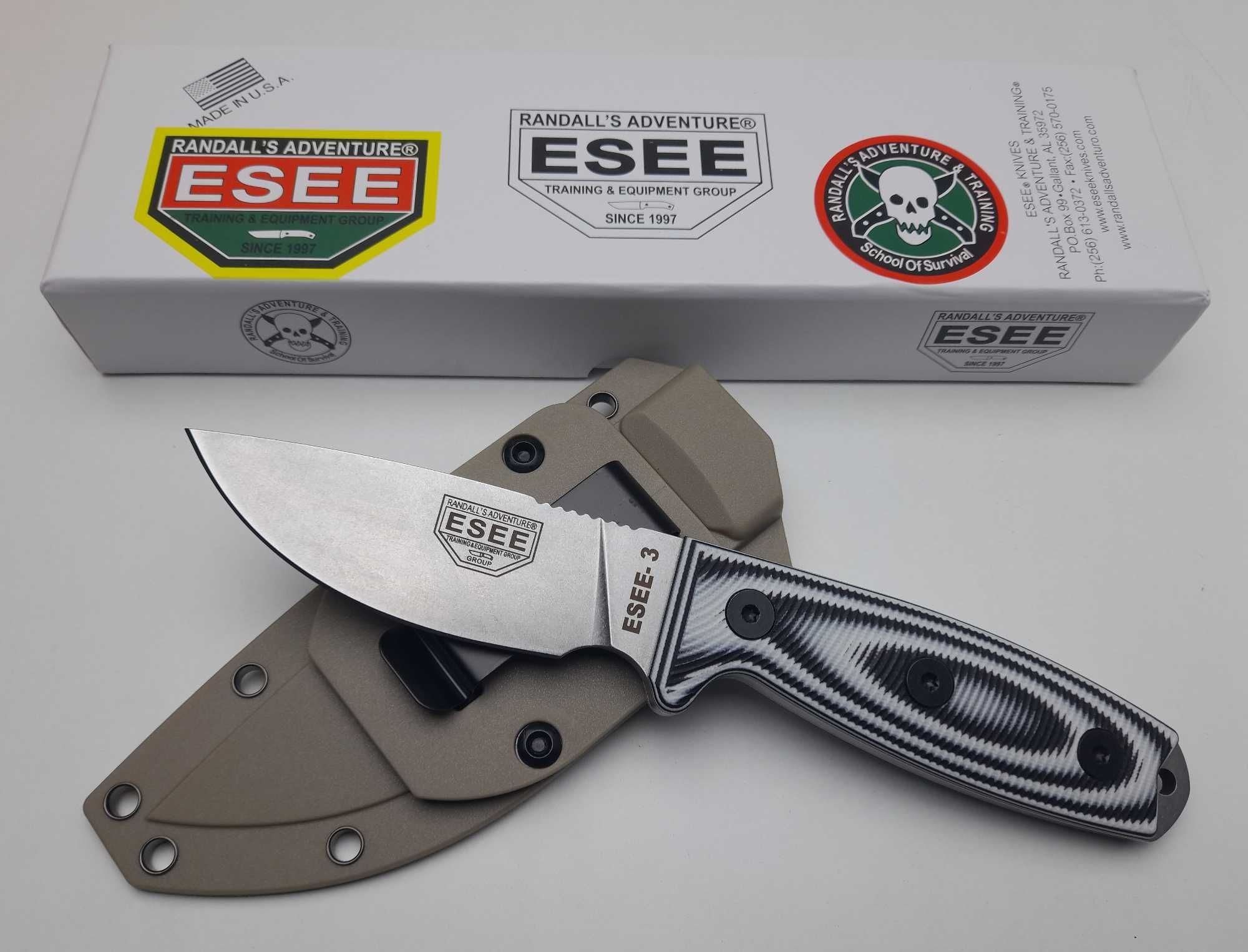 Ніж ESEE Knives ESEE-3 Fixed