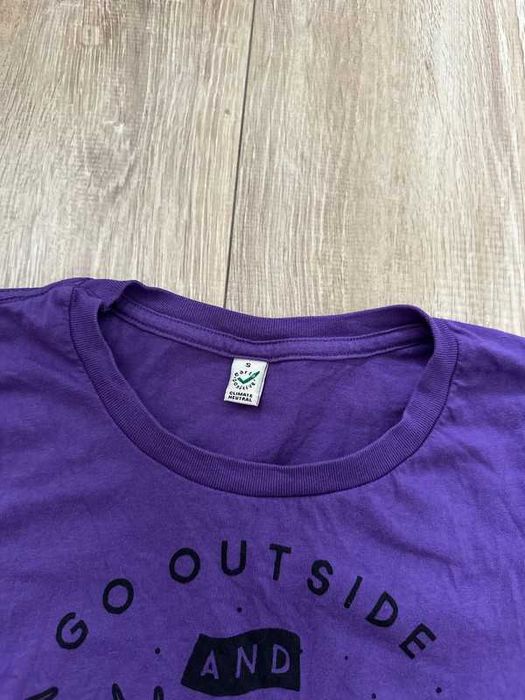 Fioletowy Tshirt z jelonkiem